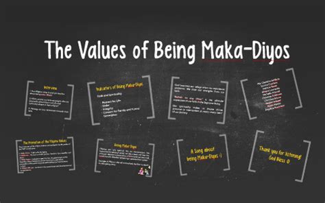 makadiyos example|The Values of Being MakaDiyos by Eunice Cuartero .